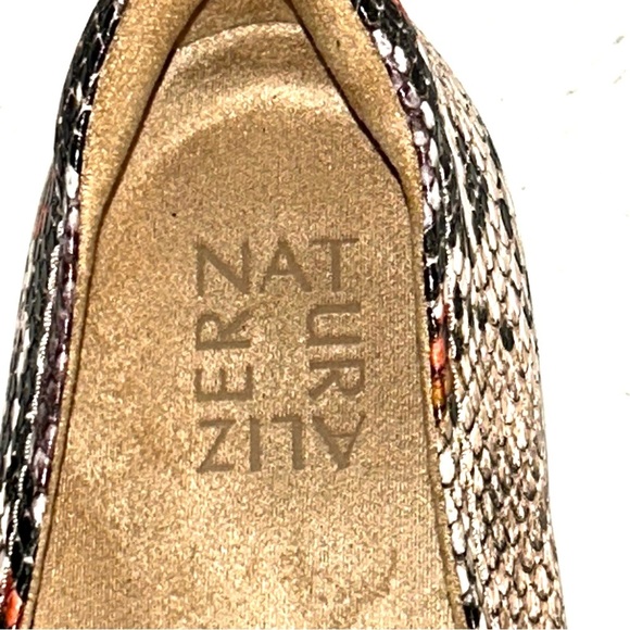 Naturalizer Shoes Vivienne Ballet Flats Womens Size 9M Snake Skin Print Slip On - Picture 9 of 11